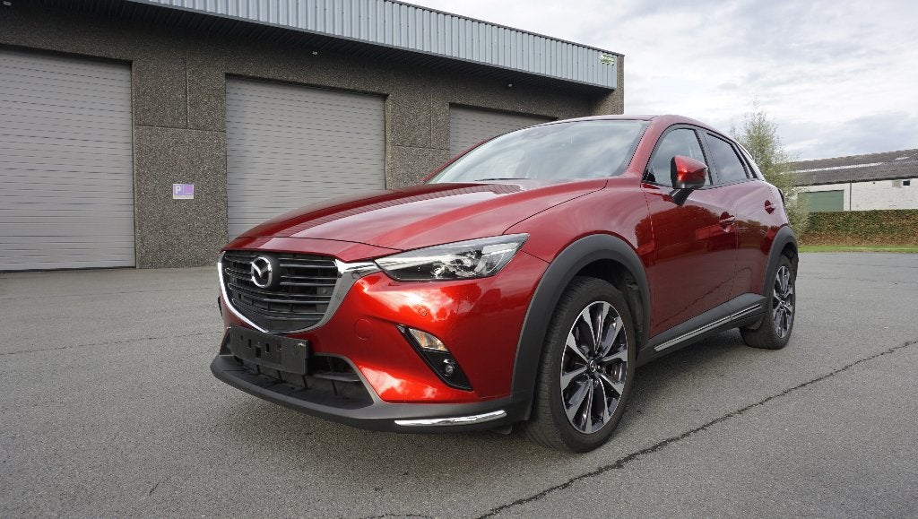 CX-3 Hakoné 44.214Km Leder Navi Cam Carplay Alu Prachtig, 4 cilinders, Verwarmde buitenspiegels, Leder, Bedrijf