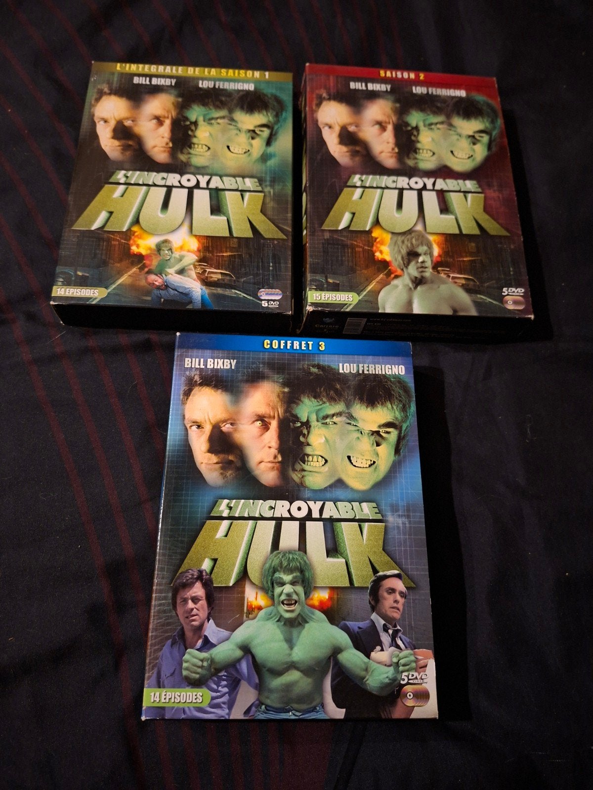 A vendre en coffret dvd l'intégral des saisons 1,2,3 de Hulk, CD & DVD, DVD | TV & Séries télévisées, Enlèvement ou Envoi, Saison 1