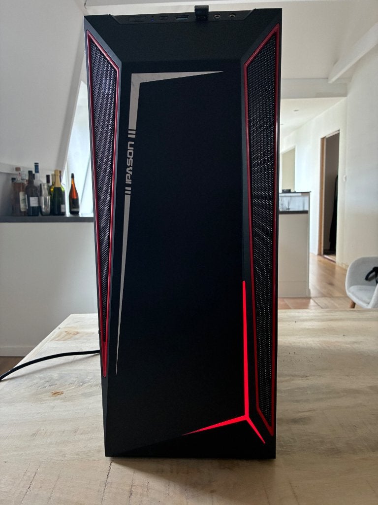 Ipason gaming PC - AMD Ryzen 5 2600 six-core, Computers en Software, Desktop Pc's, Ophalen, Zo goed als nieuw, Gaming, SSD