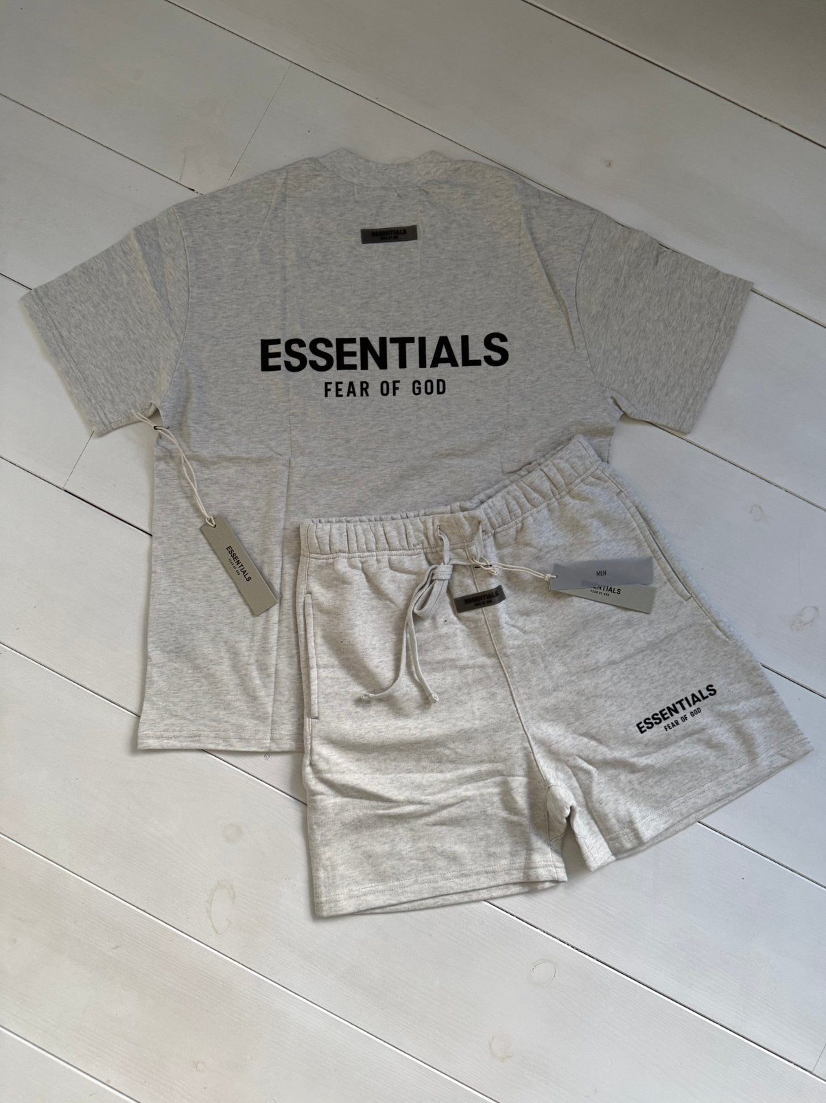 Light oatmeal essentials zomersetje, Kleding | Heren, Heren-kledingpakketten, Ophalen, Nieuw, Maat 52/54 (L)