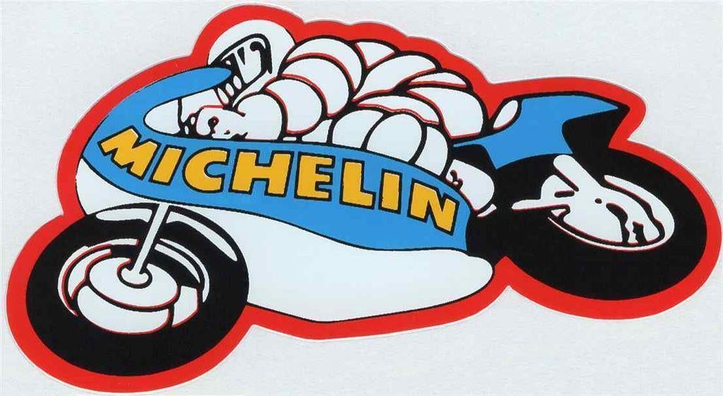 Michelin sticker #21, Motoren, Accessoires | Stickers, Verzenden