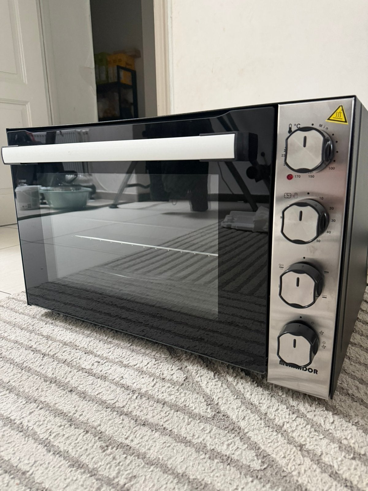 Nouveau mini-four Merkador LX-9645 (70 L) - Jamais utilisé, Electroménager, Neuf, Enlèvement, Air chaud, Mini-four