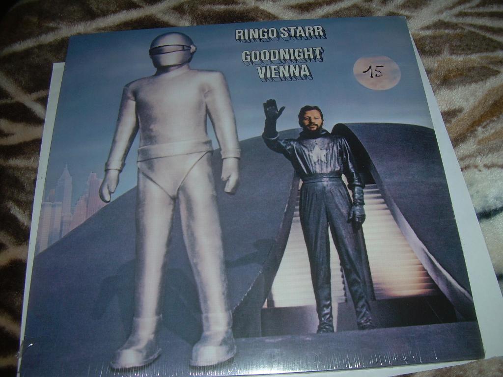 LP - Ringo Starr - Goodnight Vienna, Fotohoes, Ophalen of Verzenden, 12 inch, 1970 - 1979