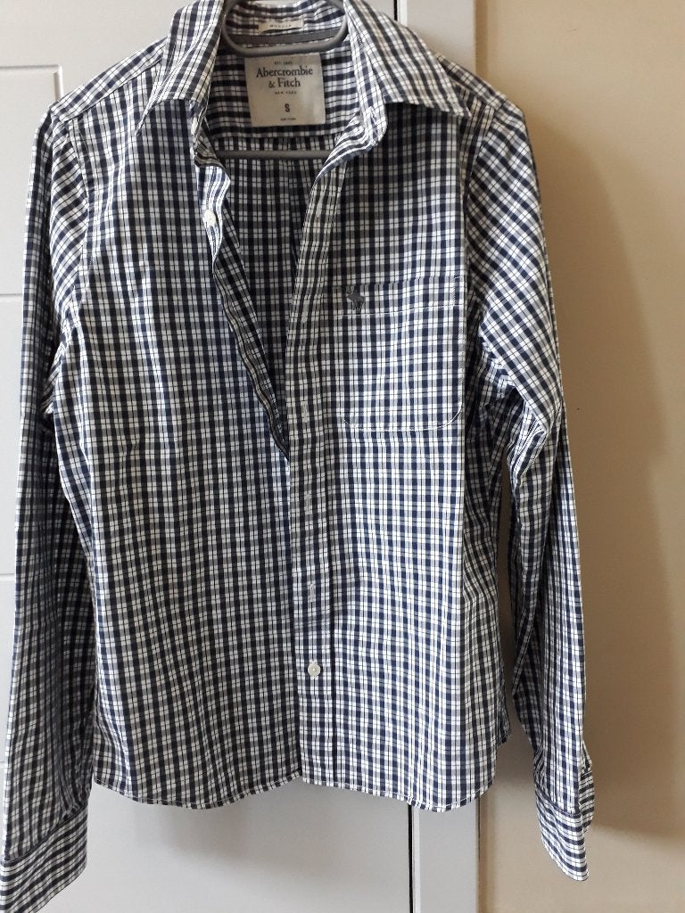 Chemise Abercrombie & Fitch — taille S (très peu portée), Enlèvement ou Envoi, Tour de cou 38 (S) ou plus petit, Comme neuf, ABERCROMBIE & FITCH.