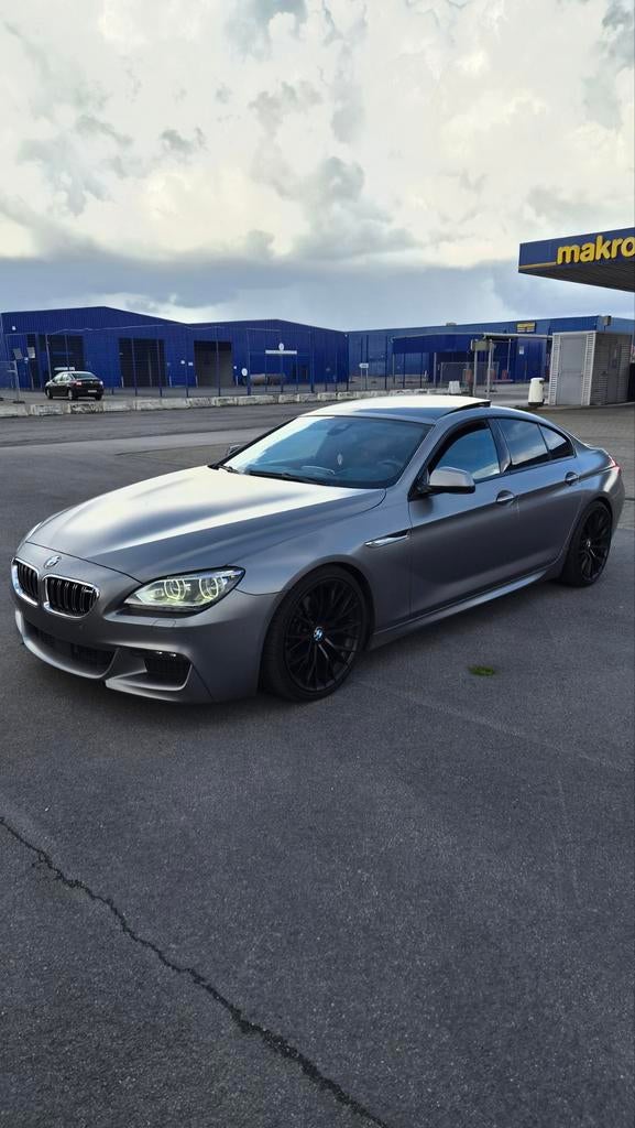 Bmw individual 640d gran coupe grozen grey metalic, Auto's, Automaat, Euro 5, Achterwielaandrijving, Overige kleuren