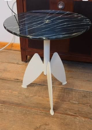 Magnifique 2 table d appoint design, Maison & Meubles, Enlèvement ou Envoi, Comme neuf, Verre