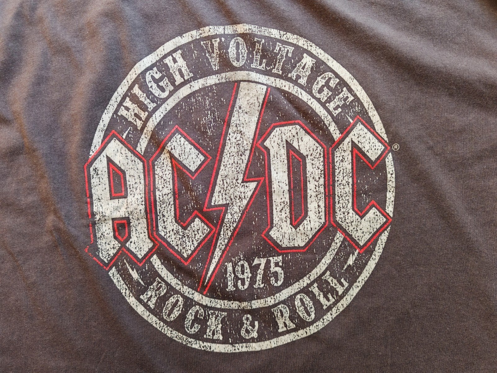 AC/DC T-shirt heren maat 10XL Officieel gelicentieerd (2022), Zwart, AC/DC, Overige maten, Ophalen of Verzenden