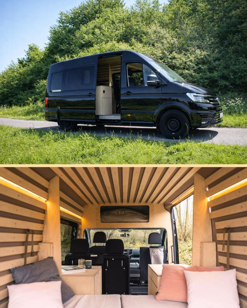 Volkswagen Crafter Off-grid Camper - 5 zitplaatsen, Réfrigérateur, Volkswagen, 5 à 6 mètres, Automatique