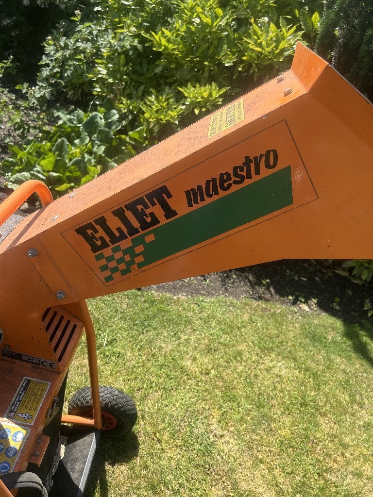 hakselaar ELIET maestro, Tuin en Terras, Benzine, Gebruikt, Met opvangbak, Ophalen