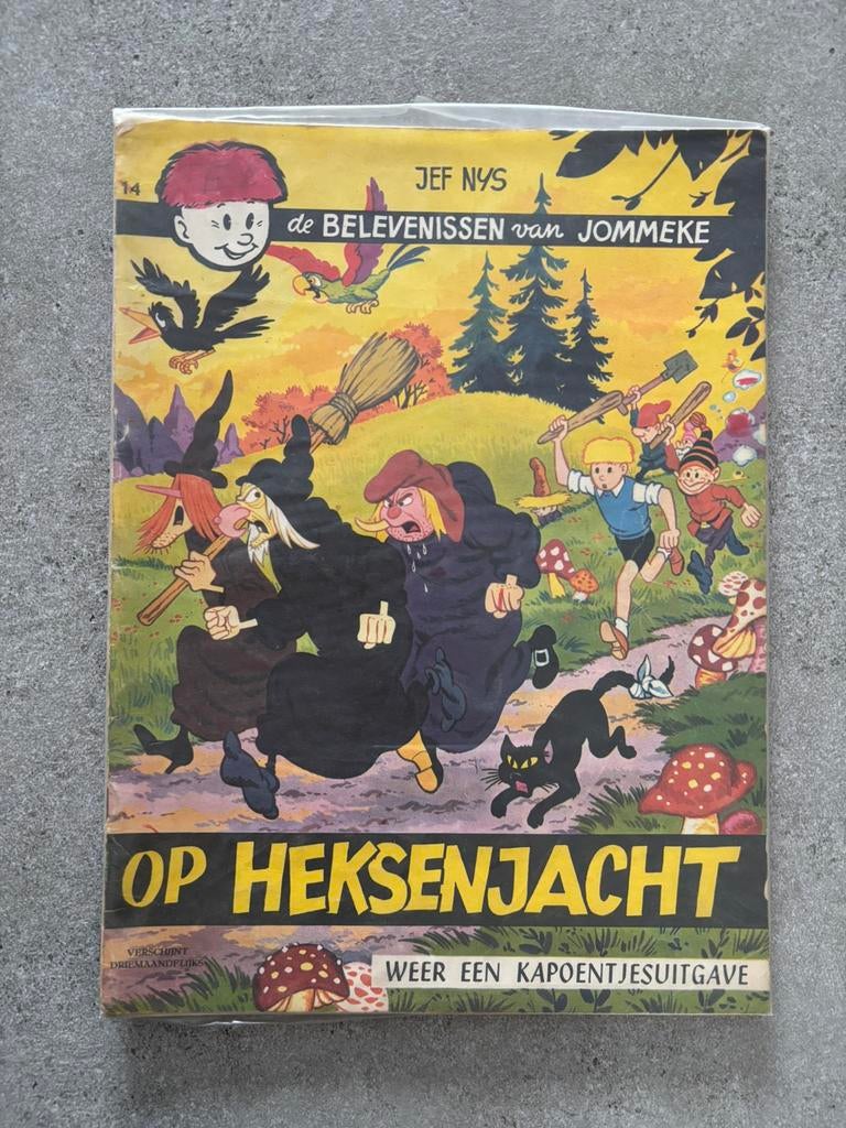 Oude strip Jommeke - Op heksenjacht, Boeken, Ophalen, Zo goed als nieuw