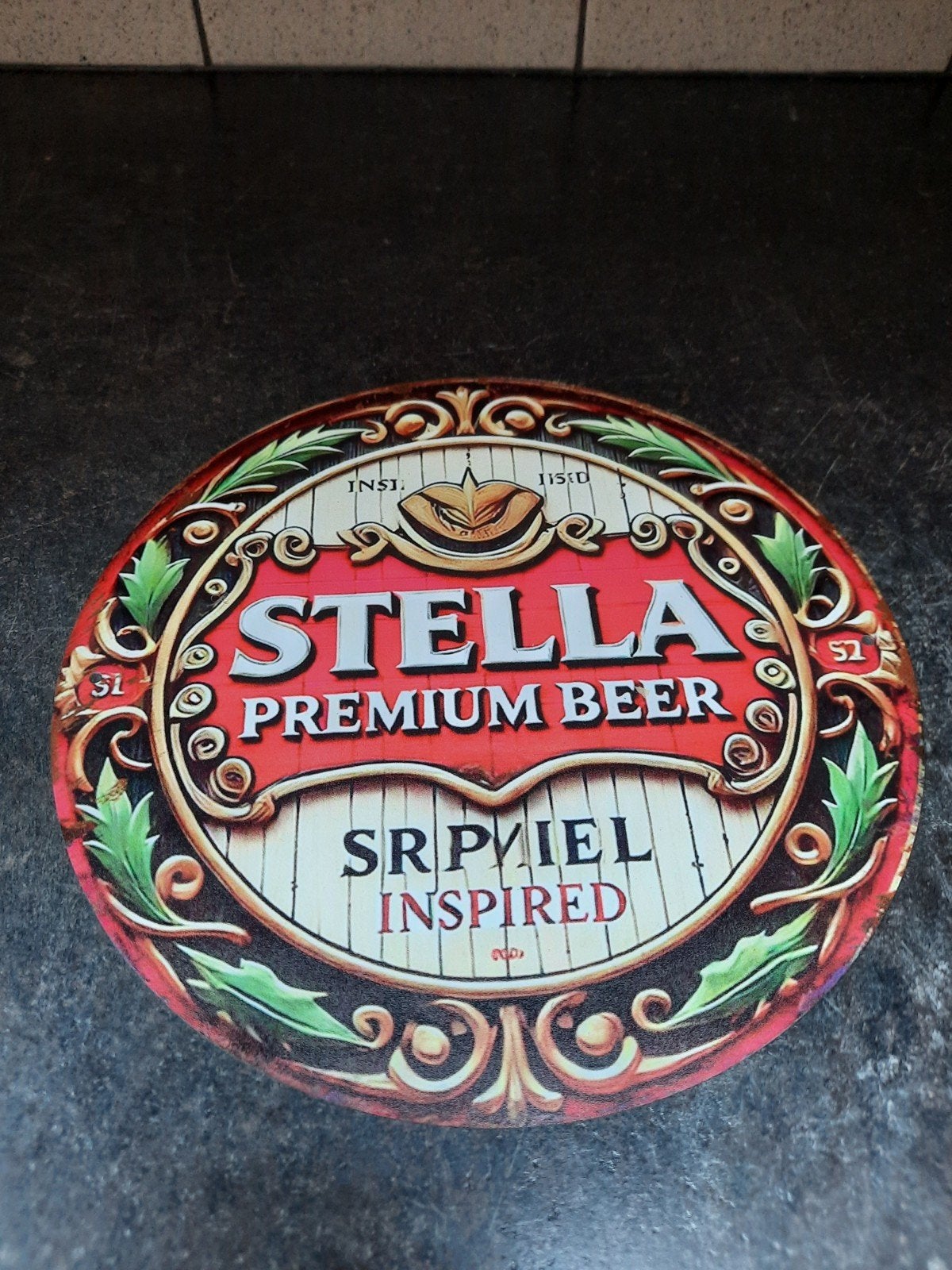 Panneau publicitaire Stella Artois, Enlèvement ou Envoi, Panneau publicitaire