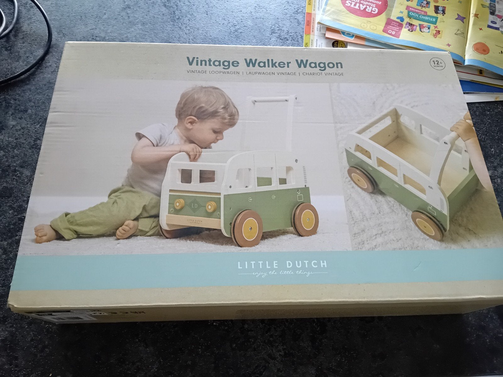 loopwagentje Luttle Dutch, Ophalen, Nieuw, Rij- of Hobbelspeelgoed