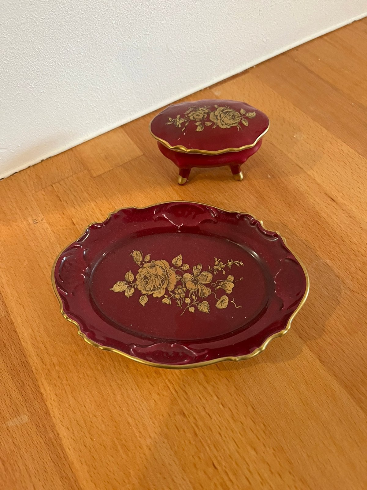 Vintamge Frans Lamoges- porselein, Antiek en Kunst, Ophalen of Verzenden