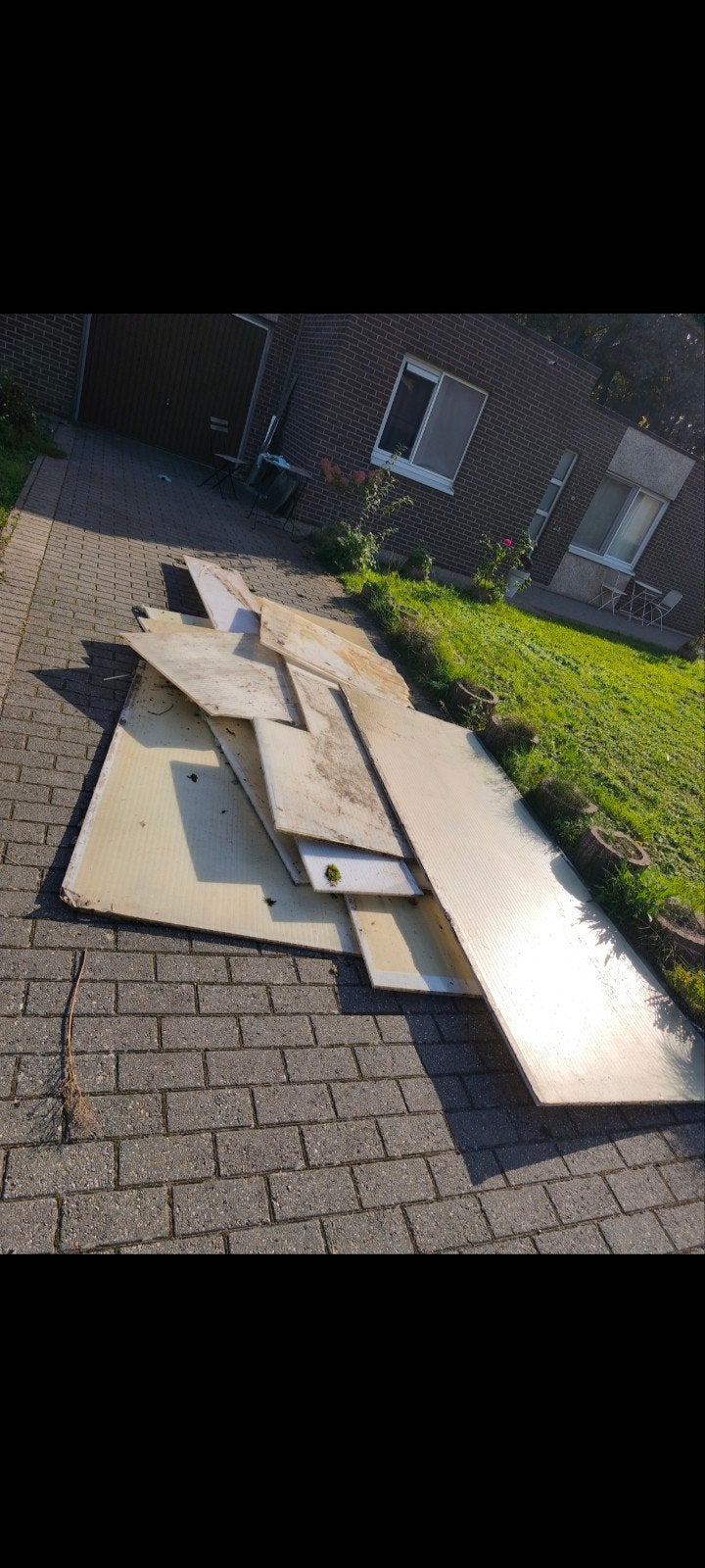 GRATIS. polycarbonaat platen, Ophalen of Verzenden