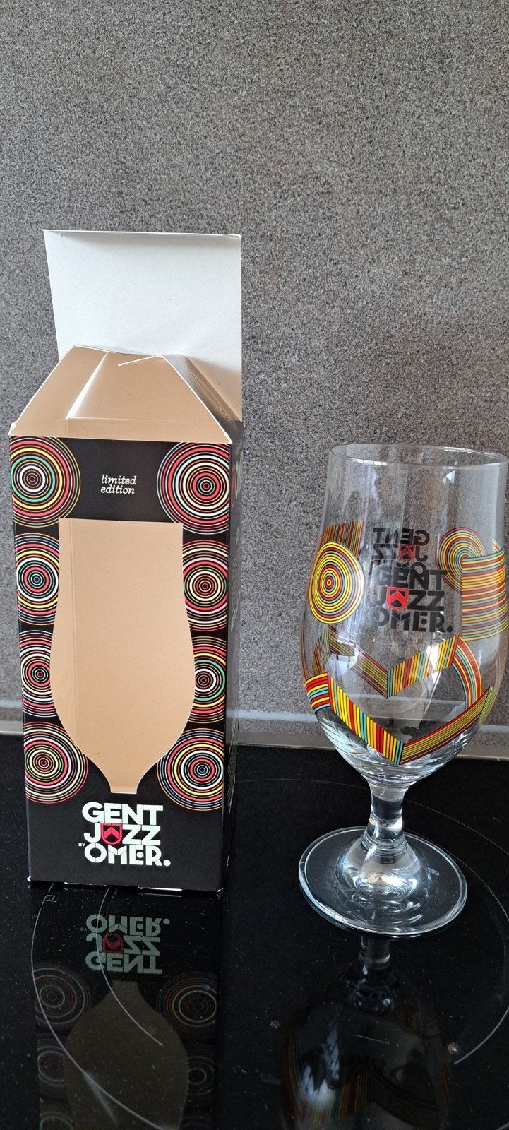 omer glas jazz 2026, Verzamelen, Glas en Drinkglazen, Ophalen