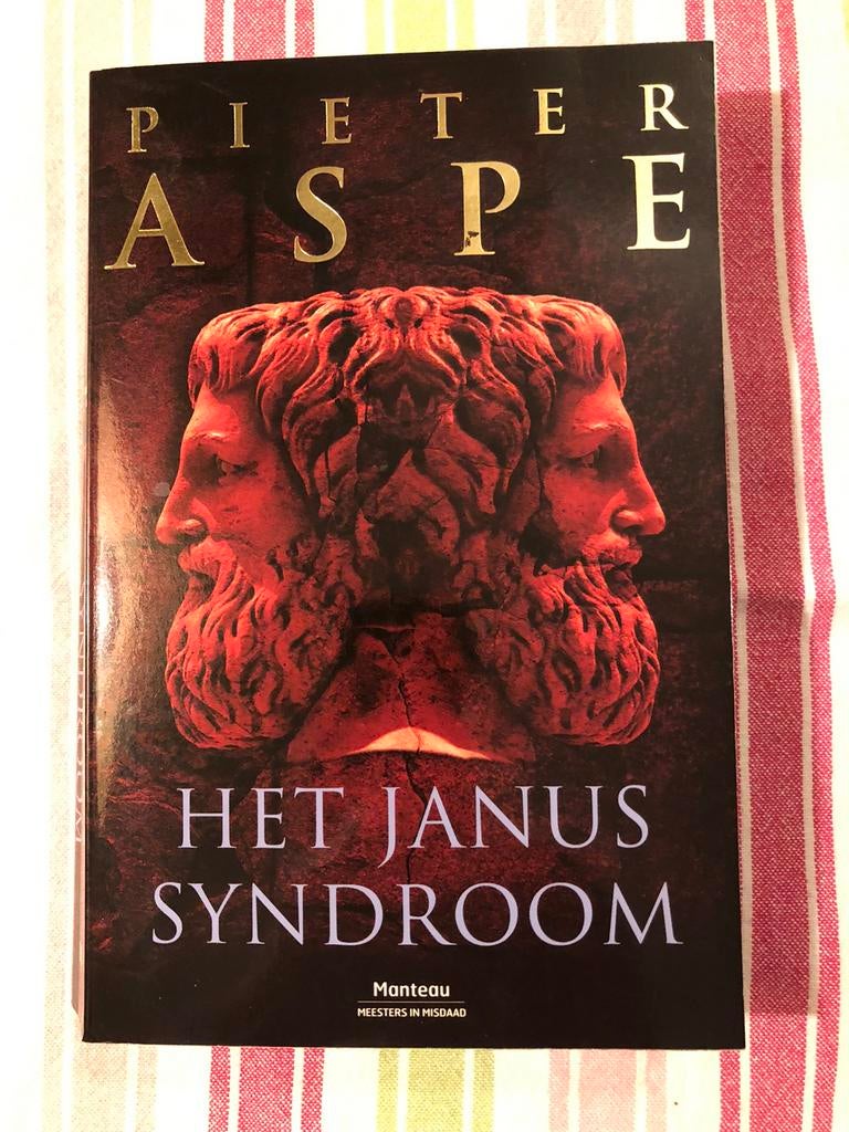 Pieter Aspe ‘Het Janussyndroom’ gesign. door Herbert Flack., Enlèvement, Pieter Aspe, Pays-Bas