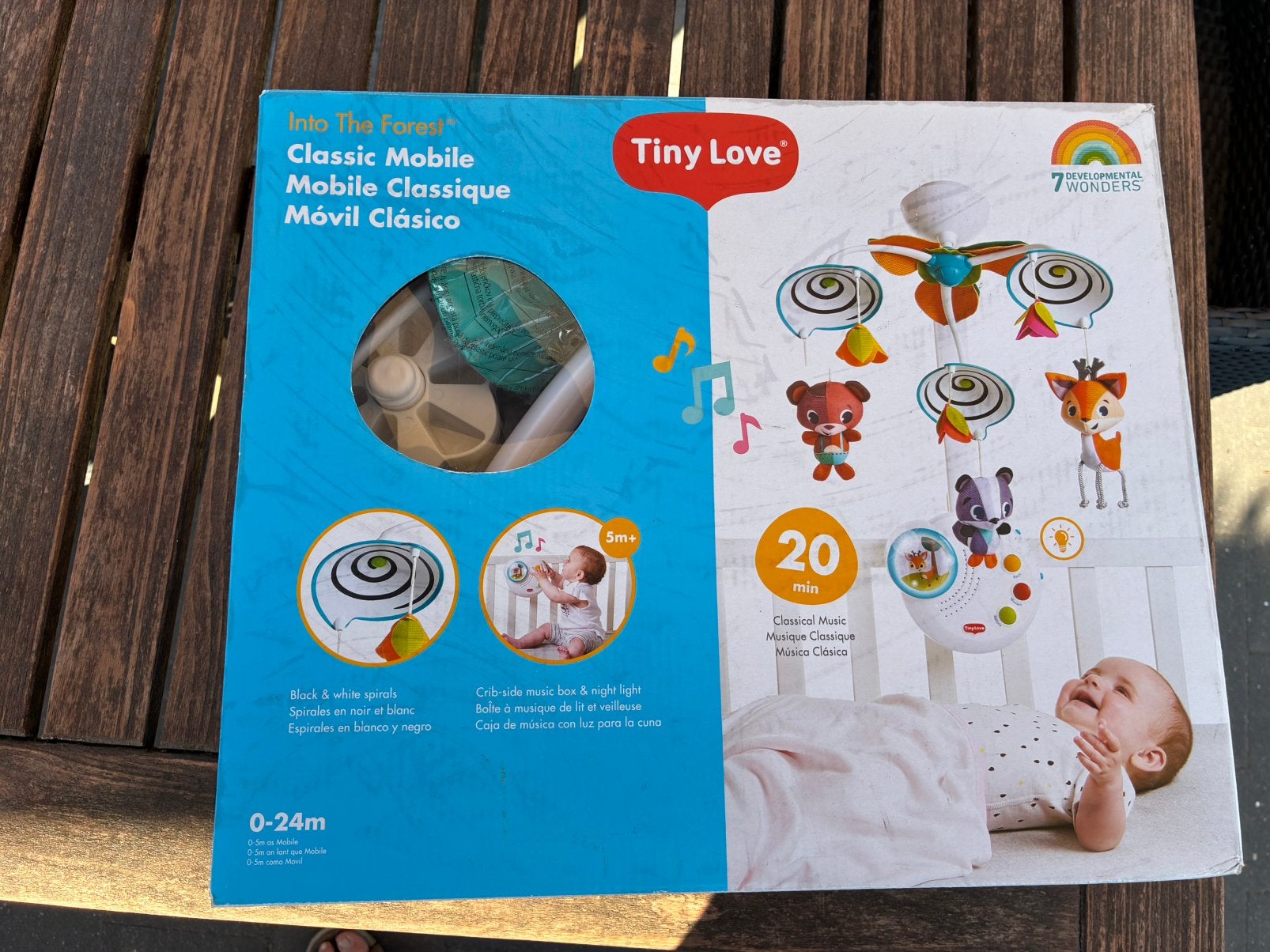 Tiny Love Classic, Mobile Into the Forest, Kinderen en Baby's, Ophalen, Nieuw