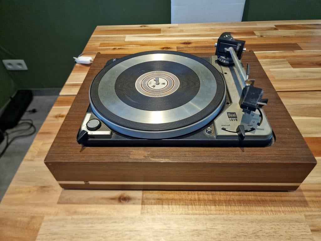 Vintage platen speler in werkende staat, Audio, Tv en Foto, Ophalen