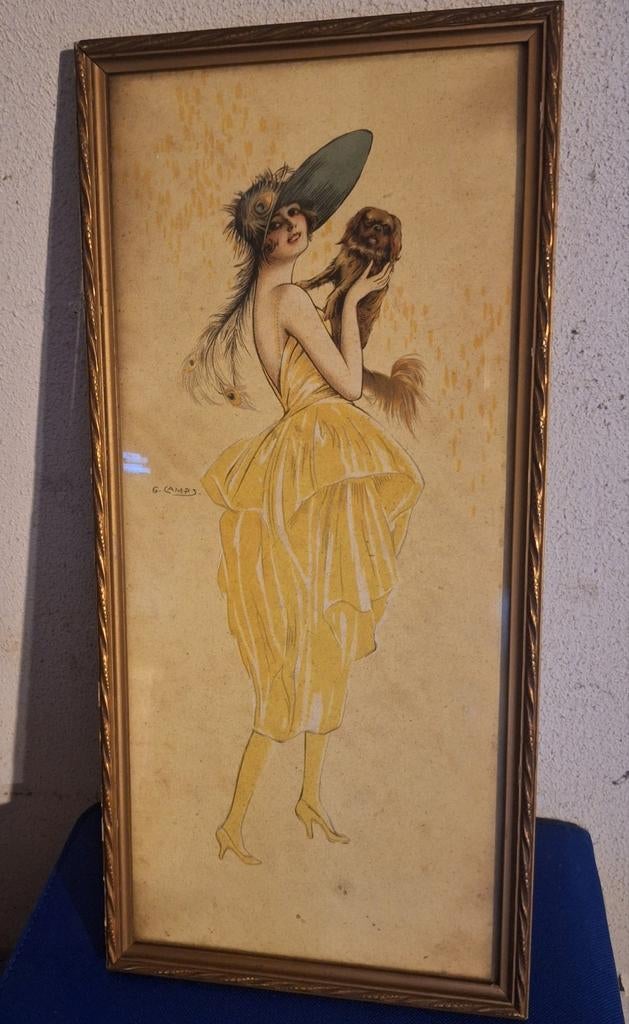 print van Gaspar Camps, Antiek en Kunst, Ophalen