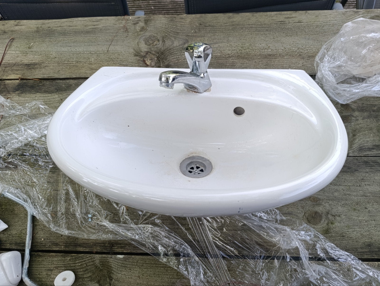lavabo Duravit, Huis en Inrichting, Ophalen, Gebruikt, Overige typen