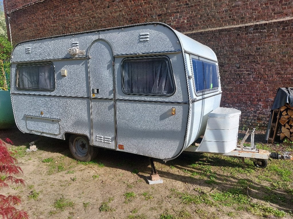 Caravane vintage De Reu en excellent état !, Caravanes & Camping, Particulier, Jusqu'à 4