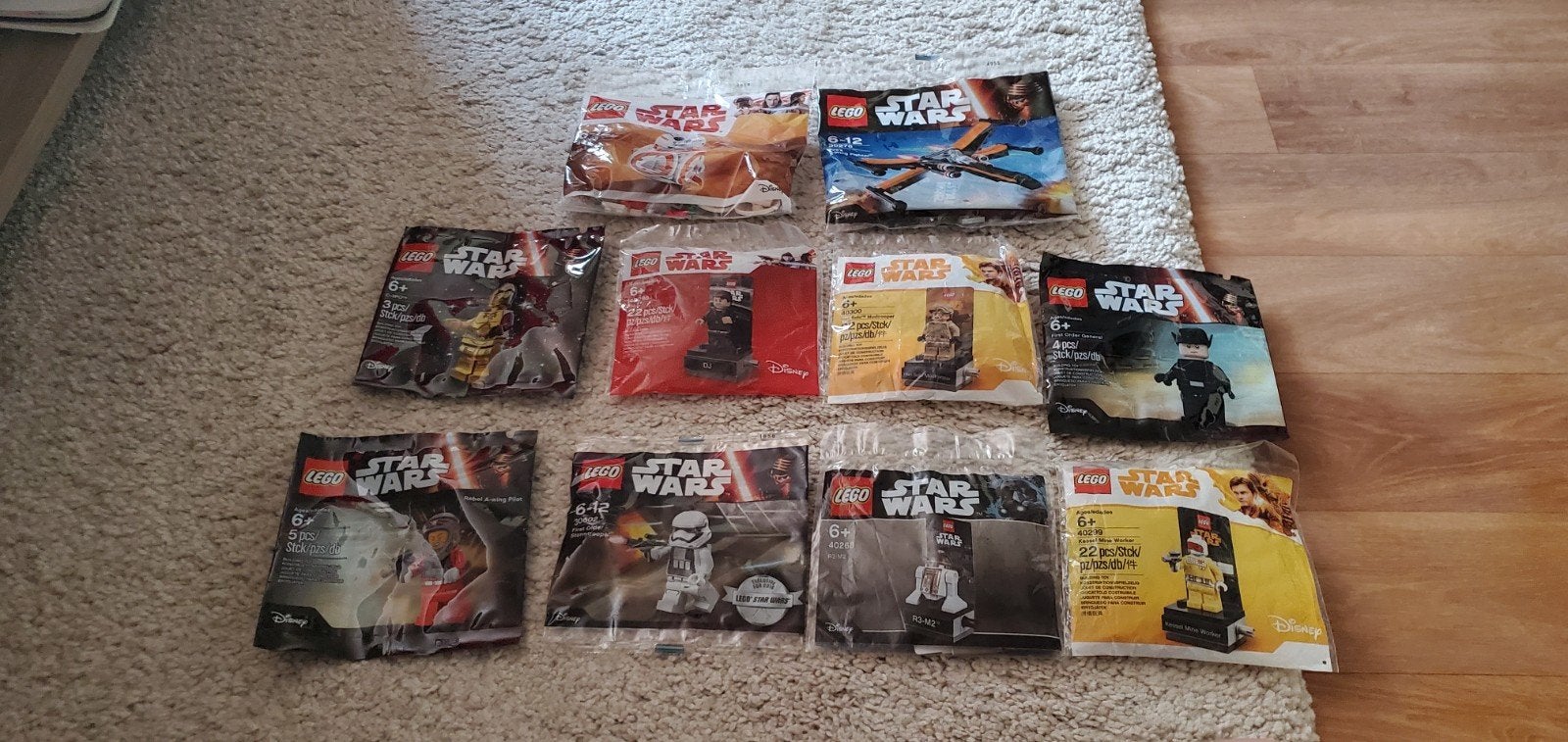 Lego Star Wars polybags zeldzaam en nieuw
1 x 30278 voor 10, Ophalen, Lego, Star Wars