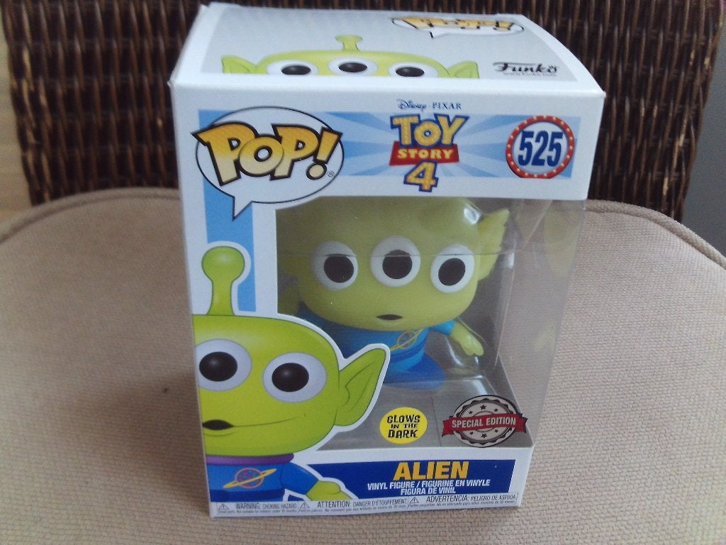 Disney POP Toy Story 4 Nummer 525 ALIEN, Ophalen of Verzenden, Overige figuren, Nieuw, Beeldje of Figuurtje