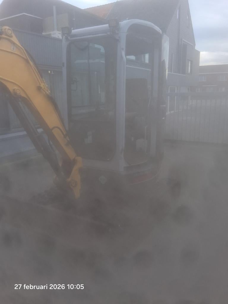 Minigraver new holland 2.7 ton, Doe-het-zelf en Bouw, Aggregaten, Ophalen of Verzenden
