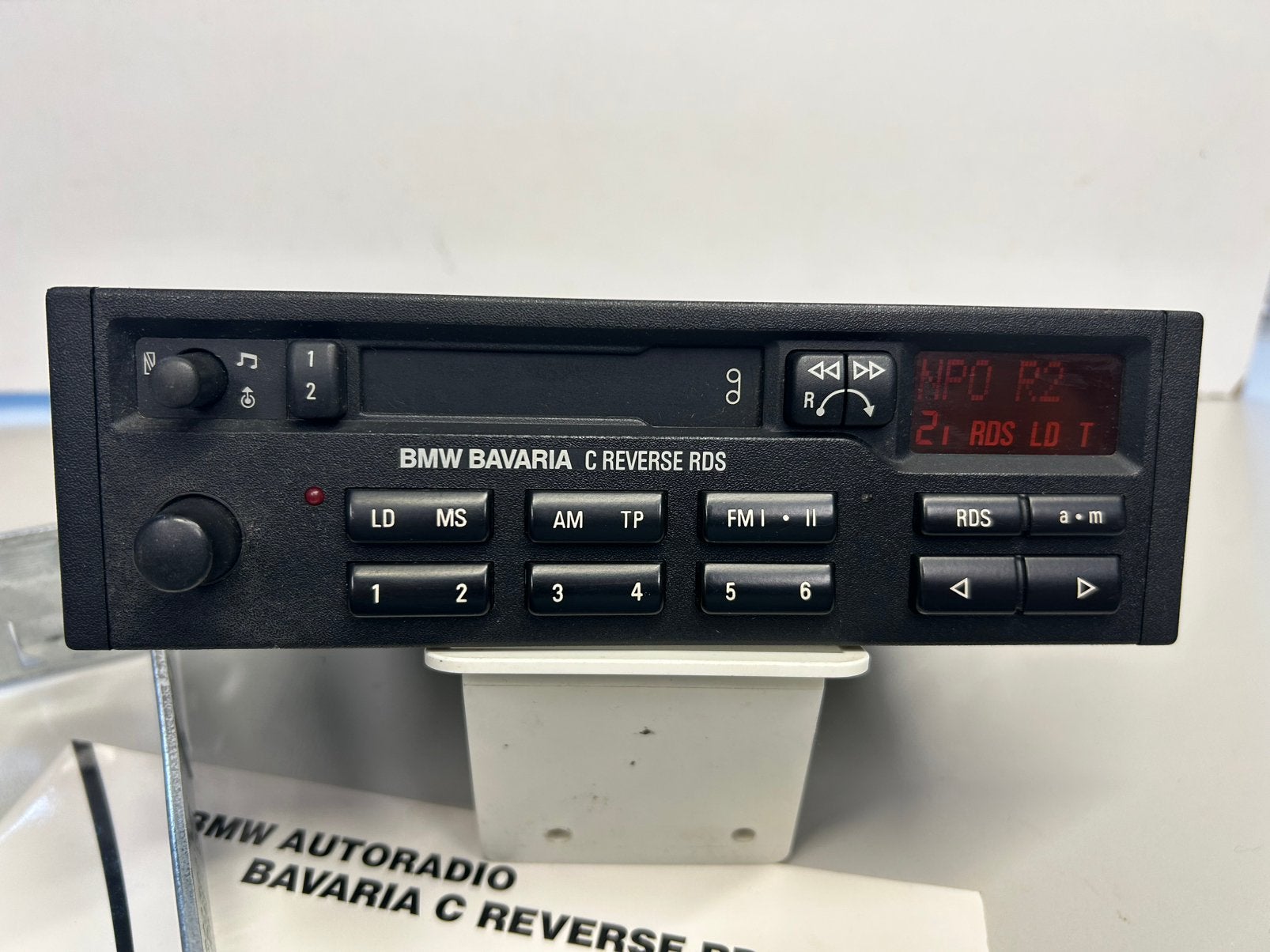 BMW Bavaria C Reverse RDS. E30 E28 E34 E36 E32 Z1 Z3 Z4, Autos : Divers, Autoradios, Utilisé, Enlèvement ou Envoi