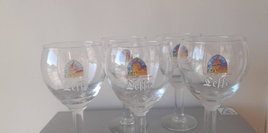 Verres à Leffe, Collections, Enlèvement, Utilisé, Verre ou Verres, Leffe