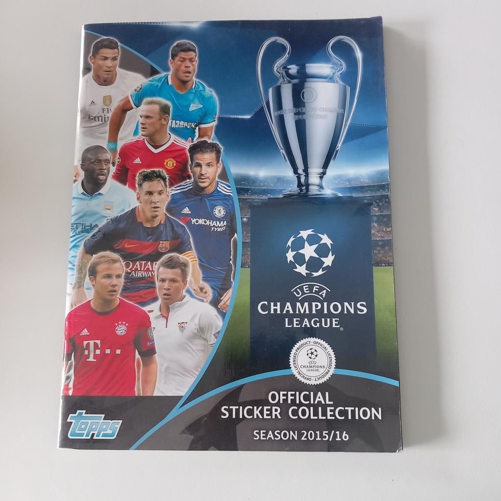uefa champions league album topps 2015/16, Ophalen of Verzenden