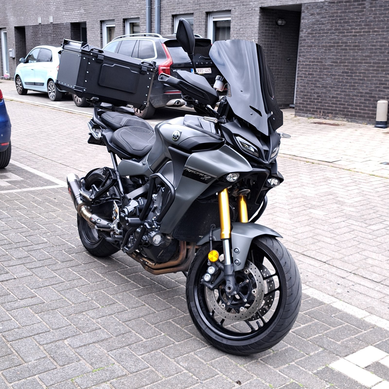 Yamaha Tracer 9 GT 2022 8500  Zeer nette staat, Motoren, Occasion, Motorrijbewijs A, Handvatverwarming, Particulier