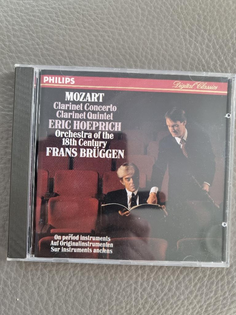 Mozart: clarinet concerto,  clarinet quintet, Verzenden