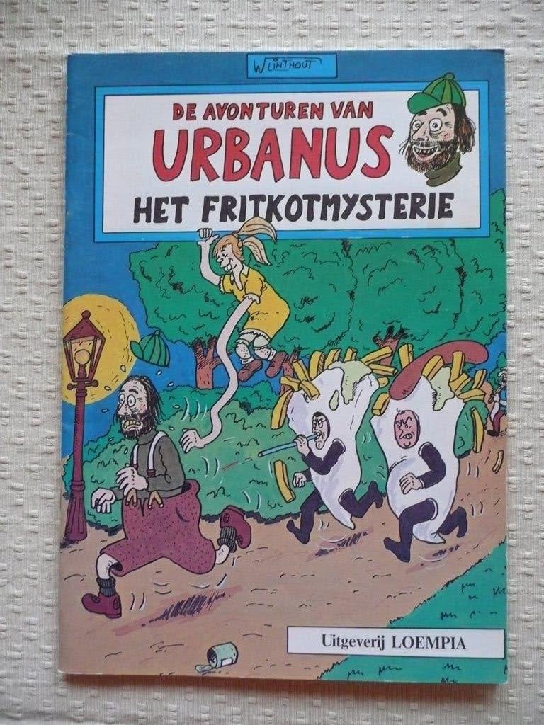 URBANUS NUMMERS 1, 2 EN 5 EERSTE DRUKKEN ZEER MOOIE STAAT, Boeken, Linthout, Ophalen of Verzenden, Zo goed als nieuw, Meerdere stripboeken
