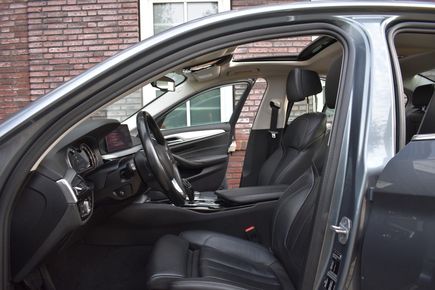 BMW 520 Schuifdak/Comfortstoelen Electr verstelbaar/ leder/S, Autos, Argent ou Gris, Entreprise, Berline, Automatique