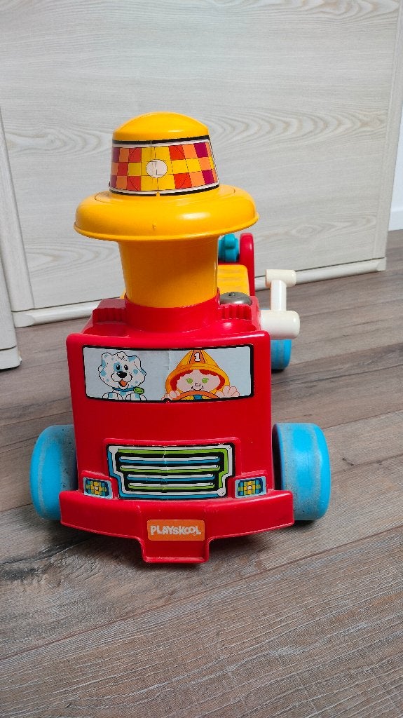 Brandweer auto loopauto, Ophalen