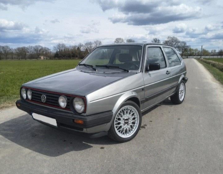 VW Golf 2 1600 DIESEL (JP) amper !! 103.445 km 3-deurs, Auto's, Voorwielaandrijving, Stof, 4 cilinders, 1600 cc