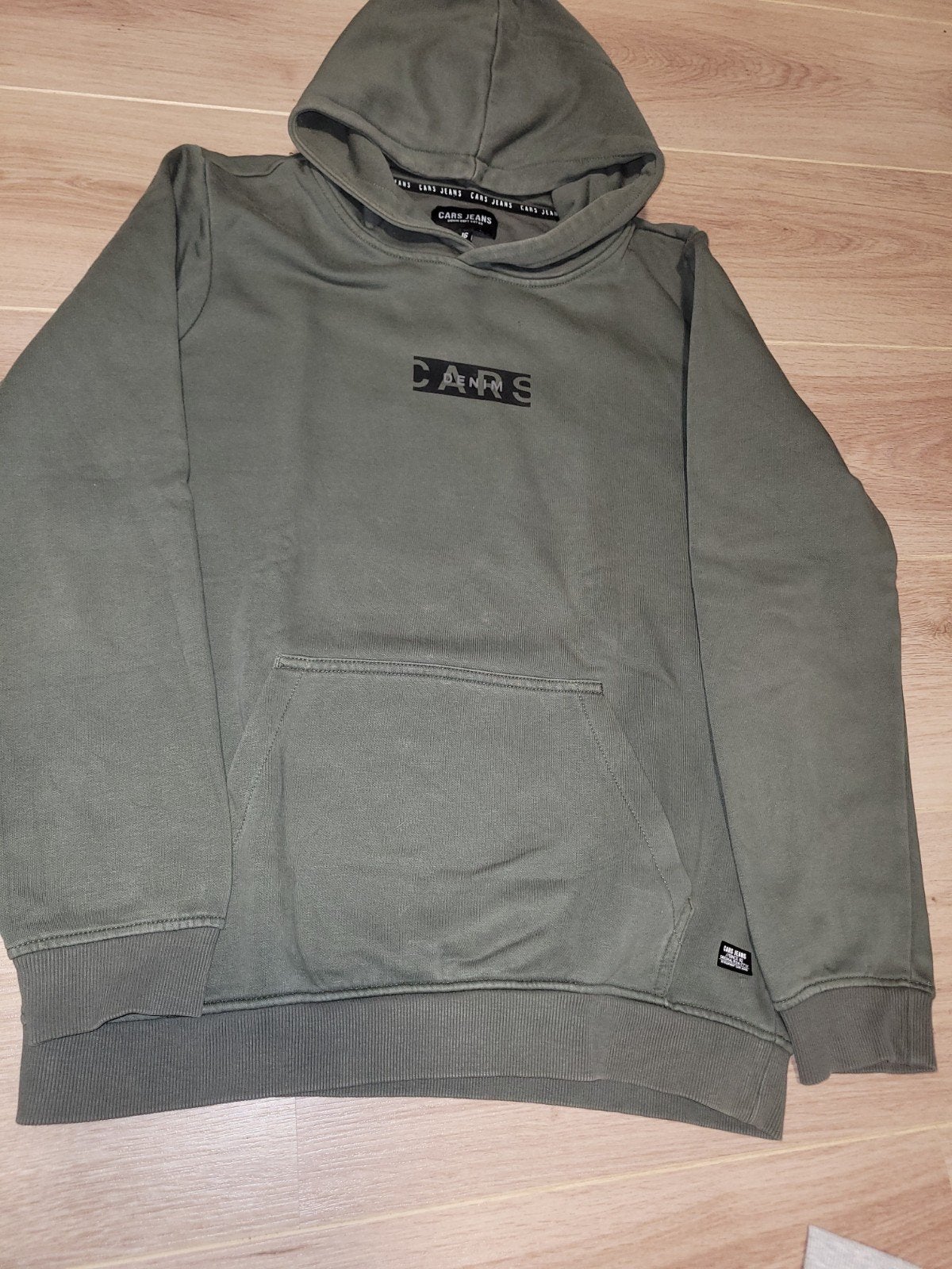 Kaki hoodie Cars jeans, Kinderen en Baby's, Ophalen
