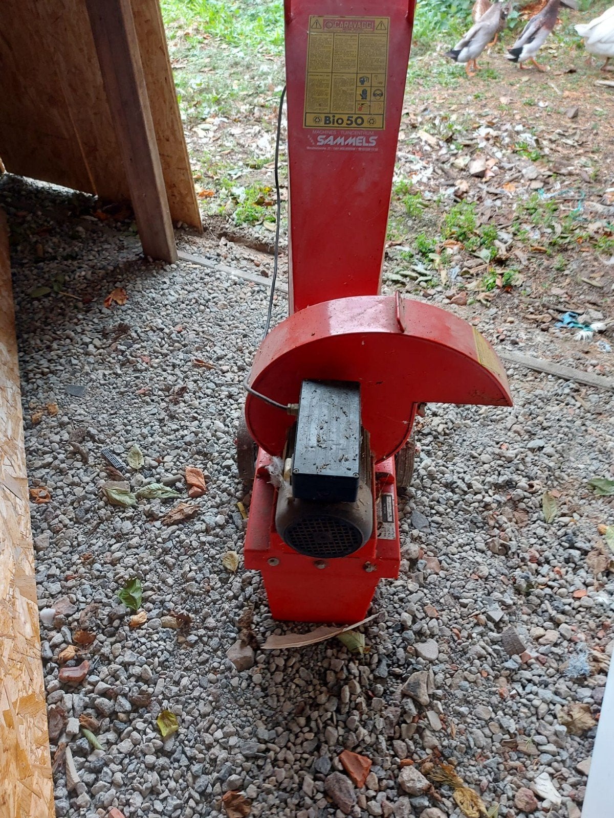 hakselaar carravagi, Tuin en Terras, Ophalen, Elektrisch