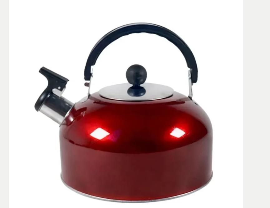 RVS Camping Waterkoker / Fluitketel (3 Liter), Ophalen of Verzenden, Nieuw