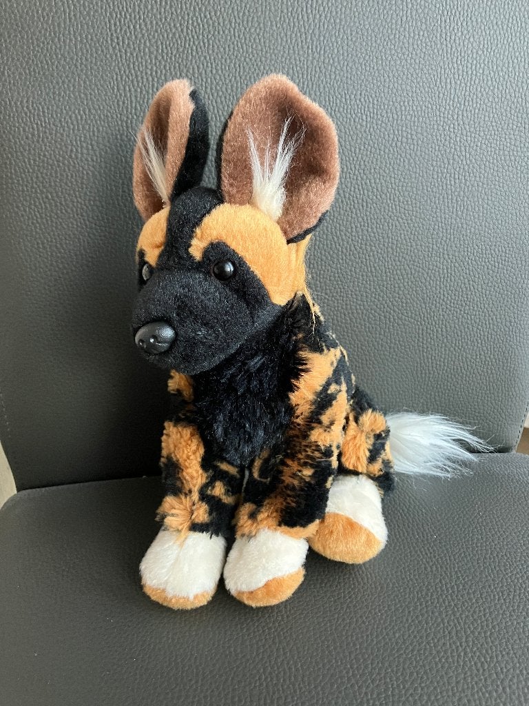 Wild Republic knuffel - afrikaanse hond, Ophalen of Verzenden, Hond