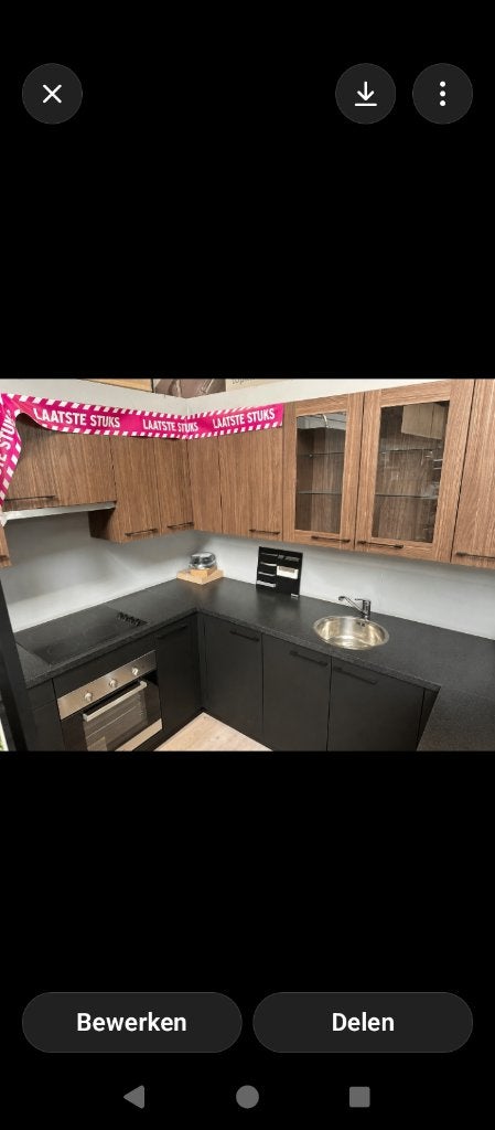 Nieuwe keuken, Maison & Meubles, Cuisine | Cuisines complètes, Neuf, Autres couleurs, Enlèvement, Autres types