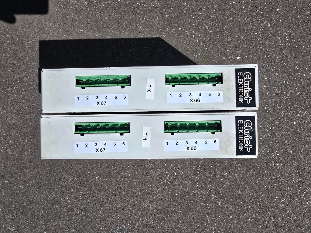 Christ carwash rollover avus Stroommeetkarten, Ophalen, Gebruikt