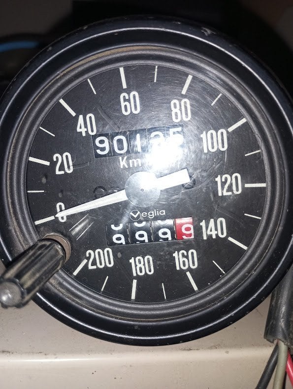 Compteur vintage Veglia, Enlèvement ou Envoi, Utilisé