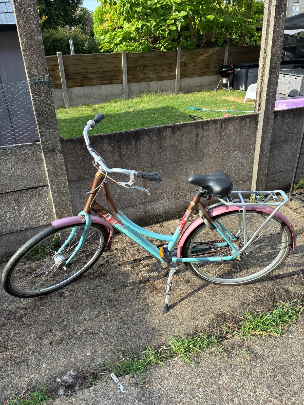 Dames fiets - te herstellen, Vélos & Vélomoteurs, Vélos | Filles, Vitesses, 18 pouces, Enlèvement, Utilisé