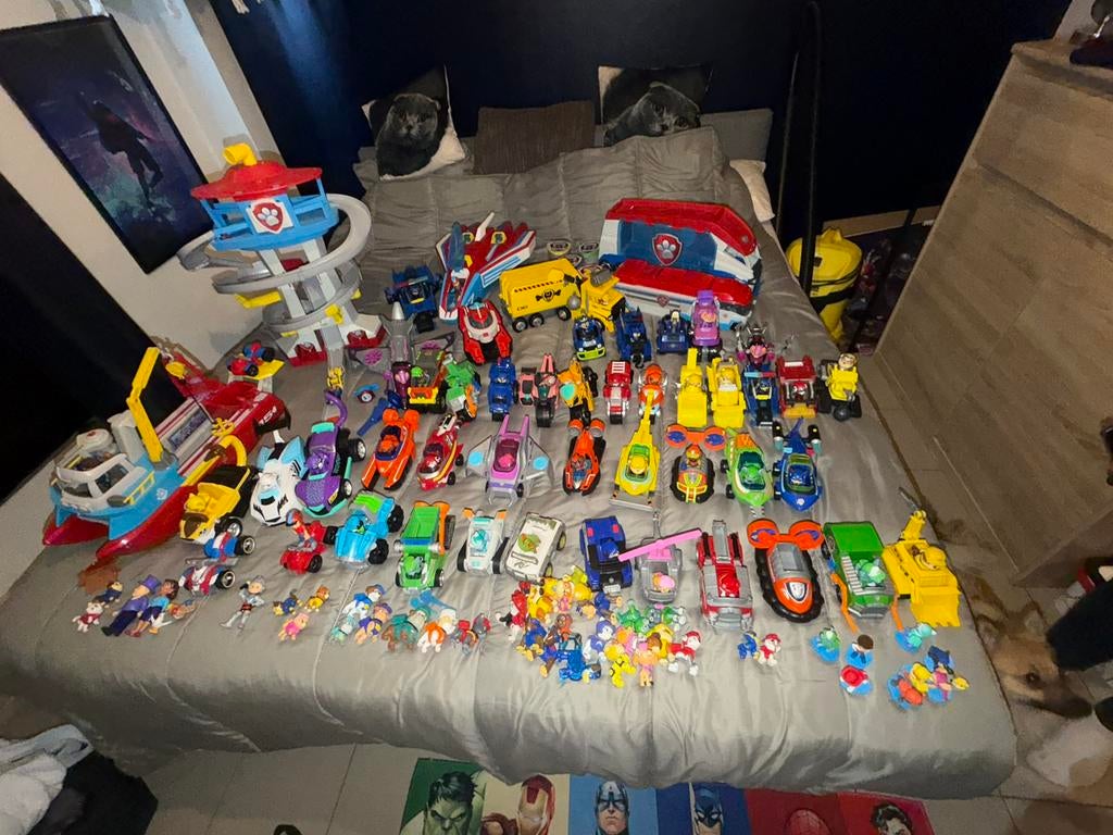 super groot paw petrol lot, Ophalen, Zo goed als nieuw