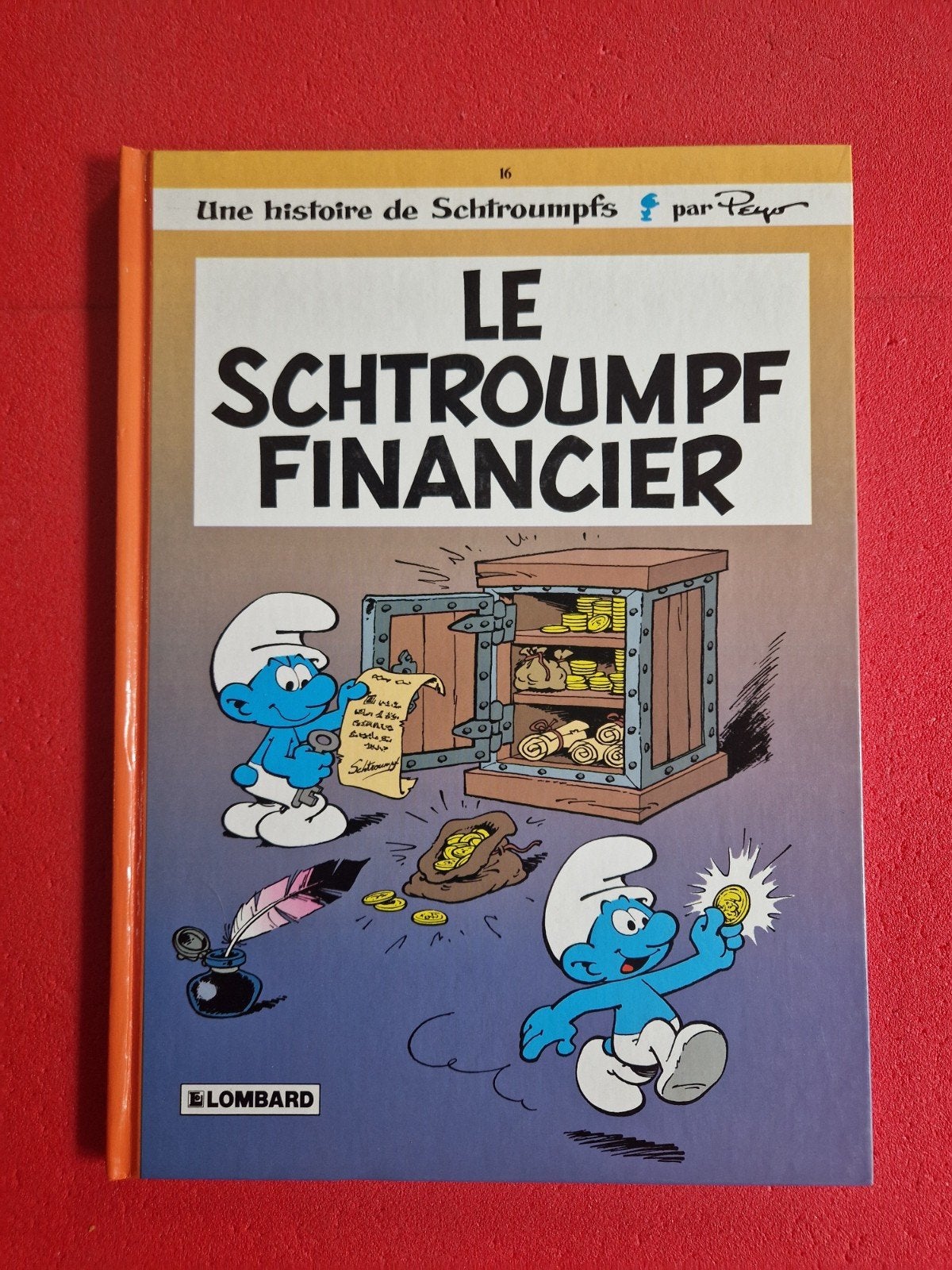 bd les schtroumpfs 16, Enlèvement ou Envoi