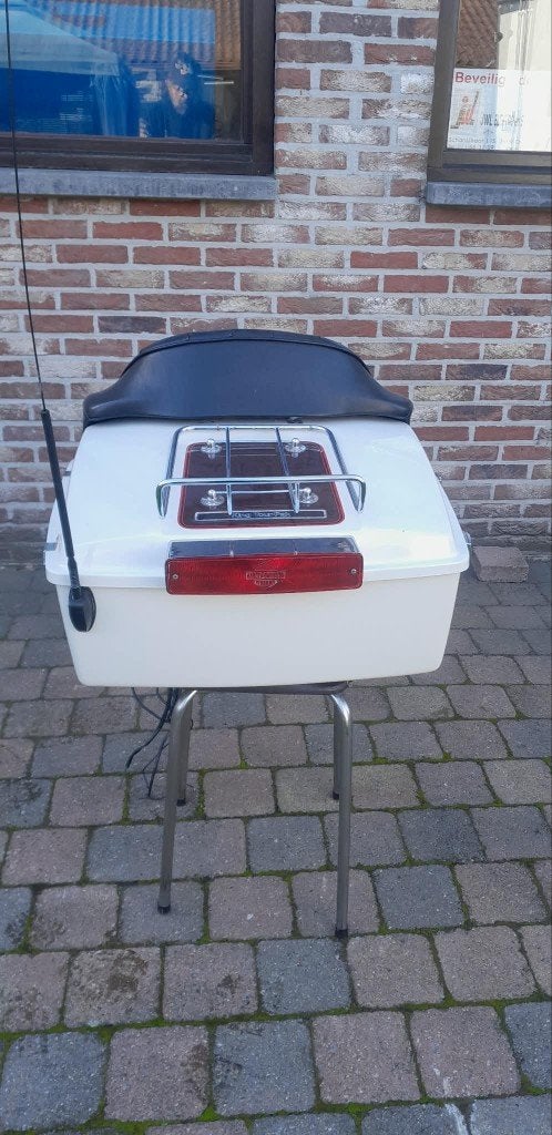 Harley Davidson Topkoffer, Motoren, Ophalen, Gebruikt
