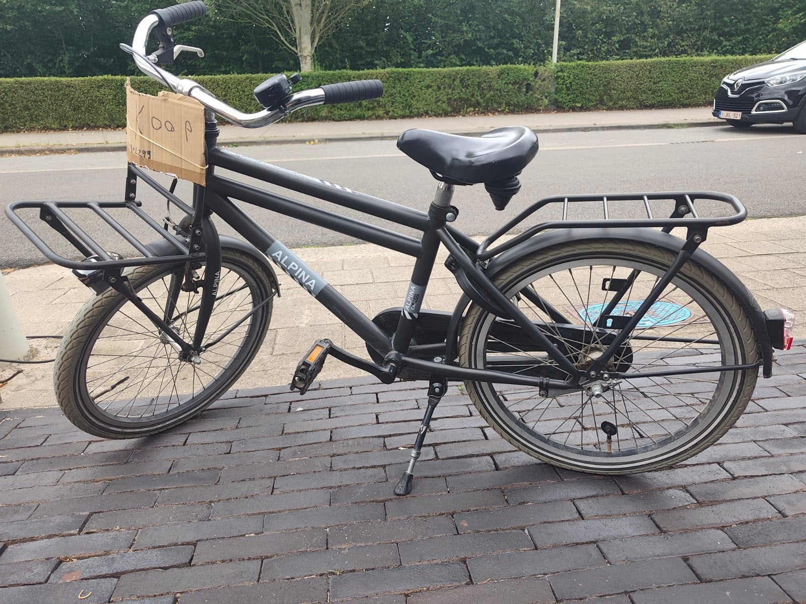 kinderfiets Alpina cargo, Fietsen en Brommers, Ophalen, Terugtraprem, Gebruikt, Alpina