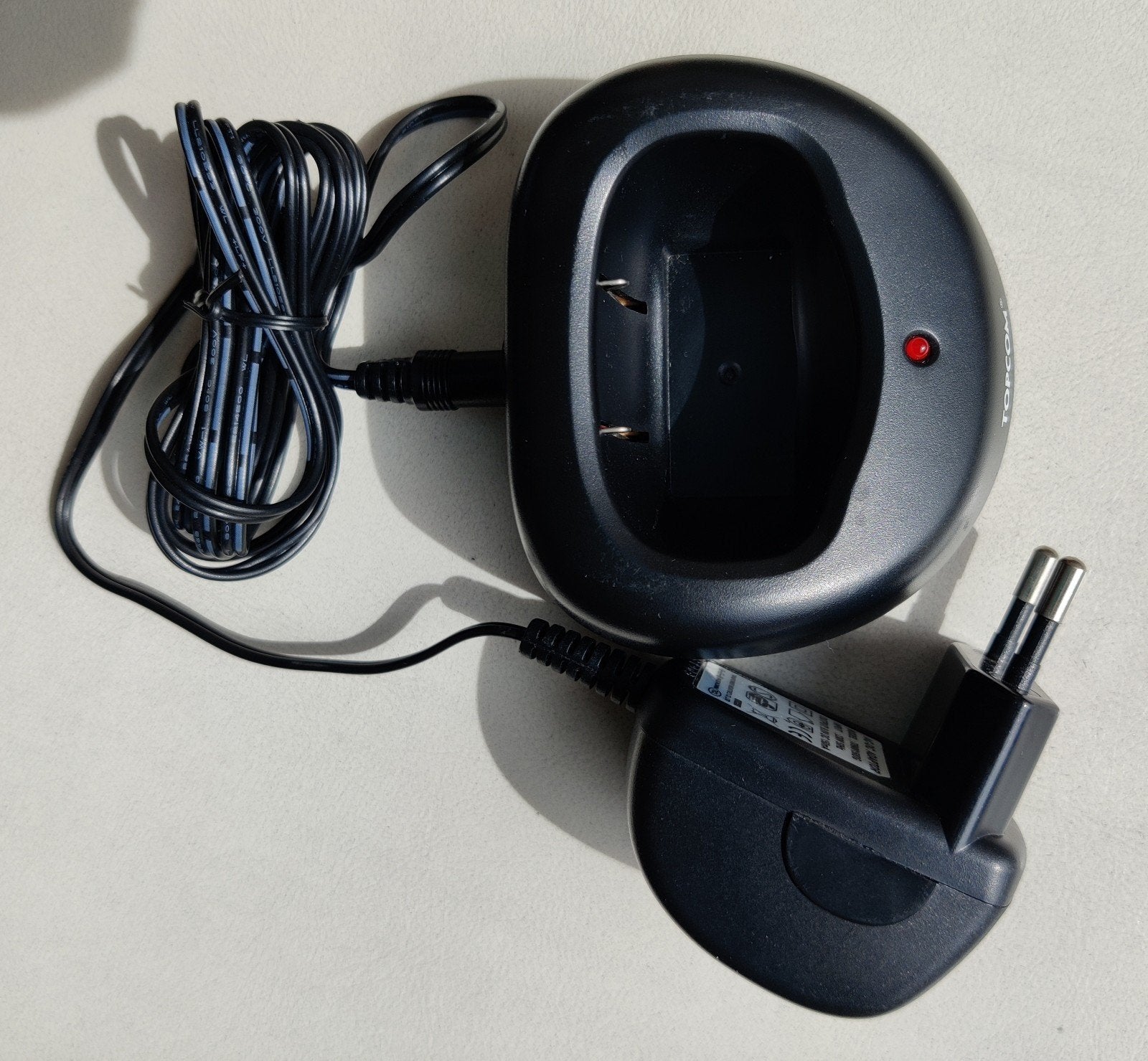Topcom walkie talkie charger, Ophalen